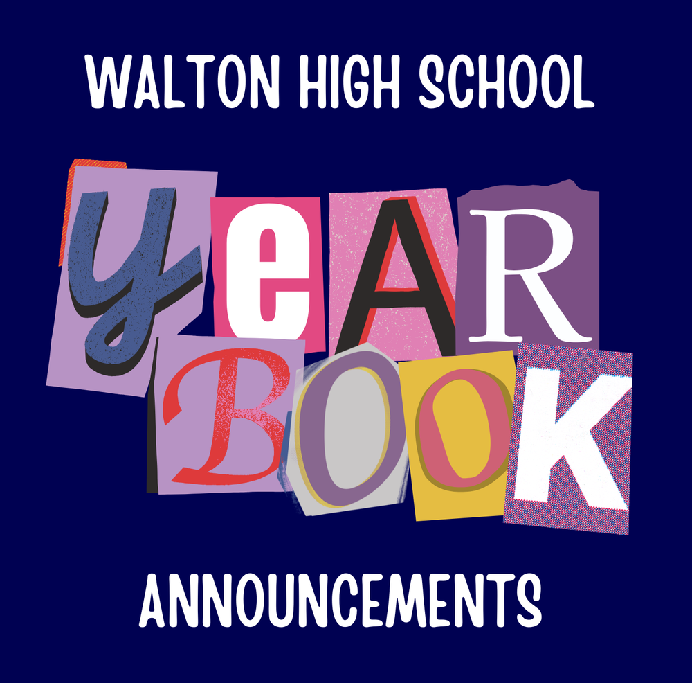 Yearbook Announcements - May 2026