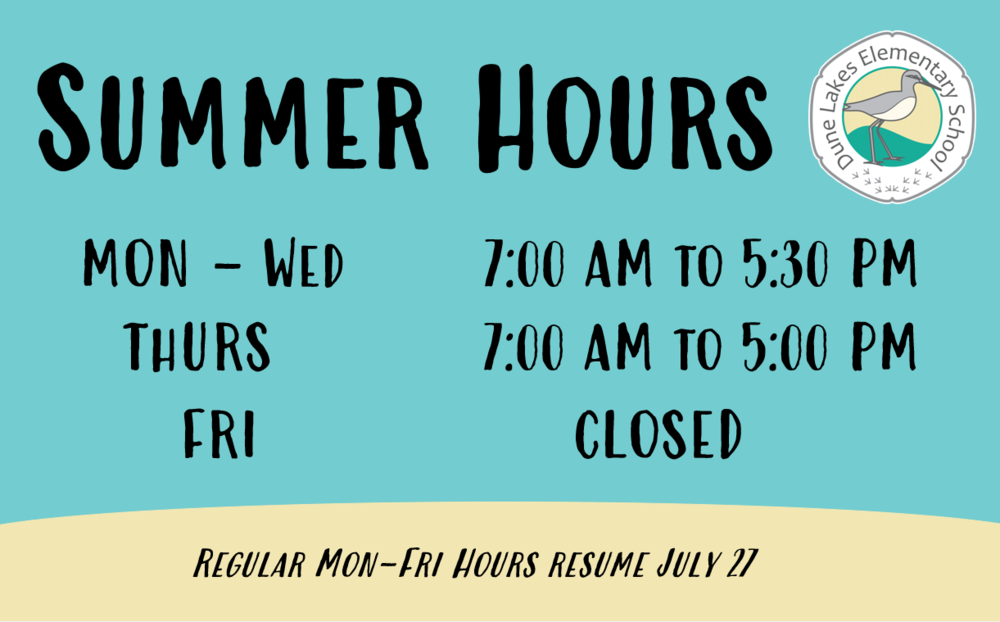 summer hours