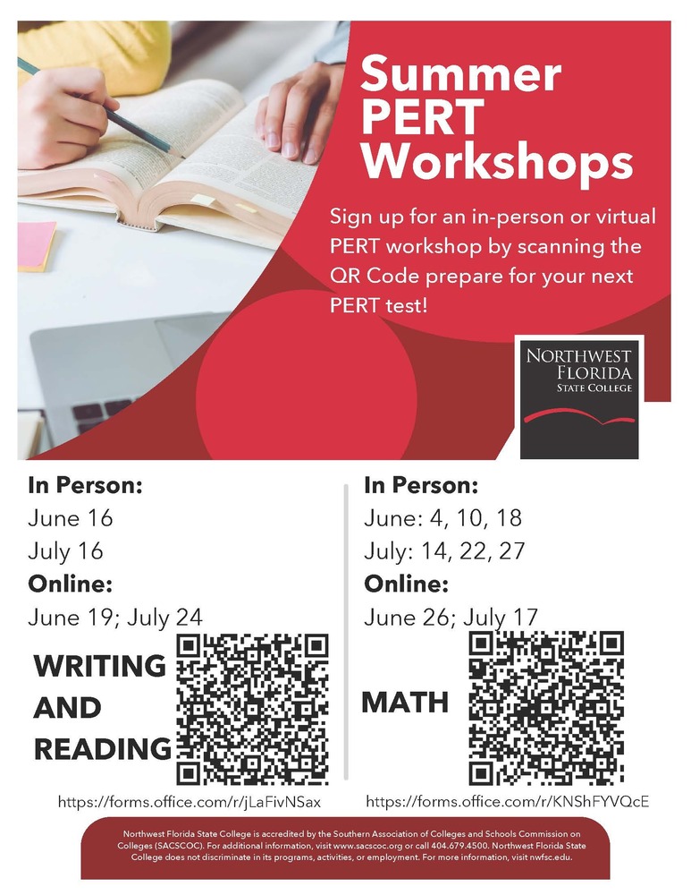 Summer PERT Workshops