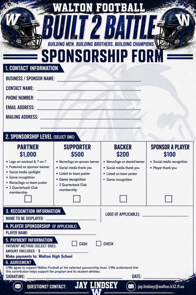 Football Sponsorship