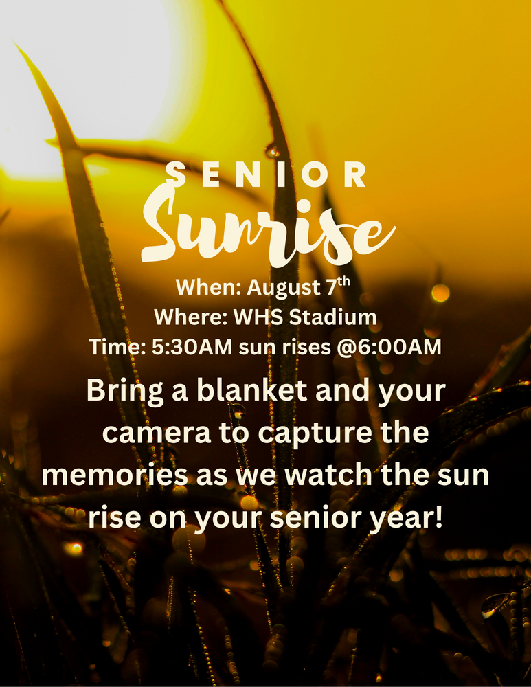 Senior Sunrise