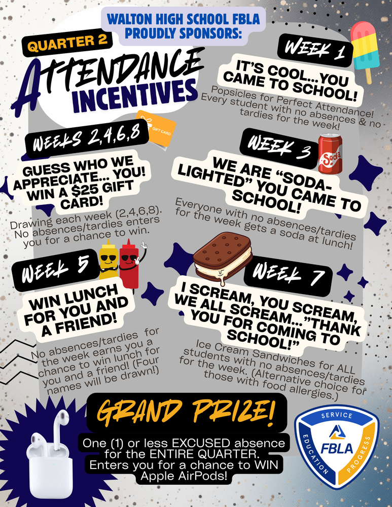 Attendance Incentives - Oct. 2025