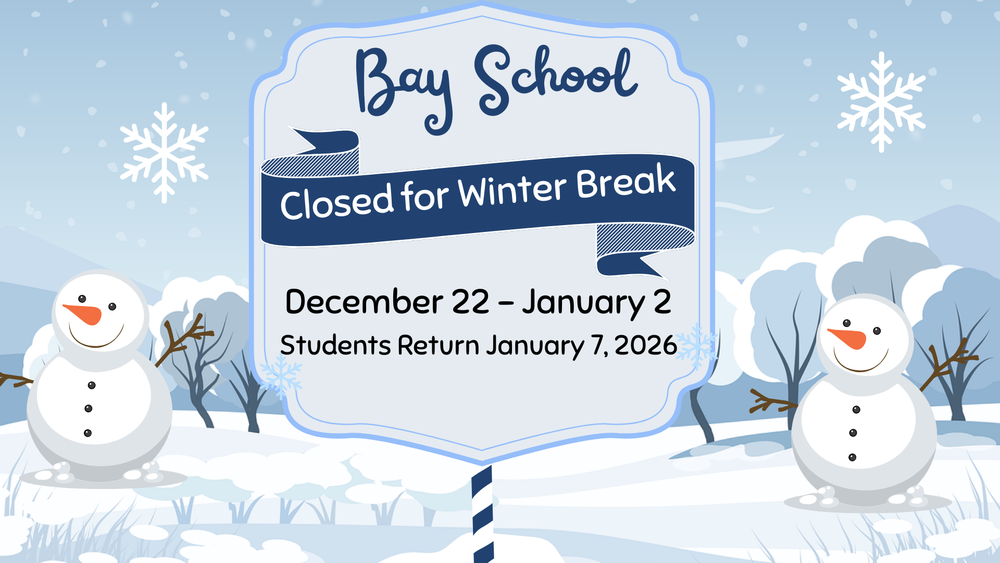 Winter Break 12/22-1/6