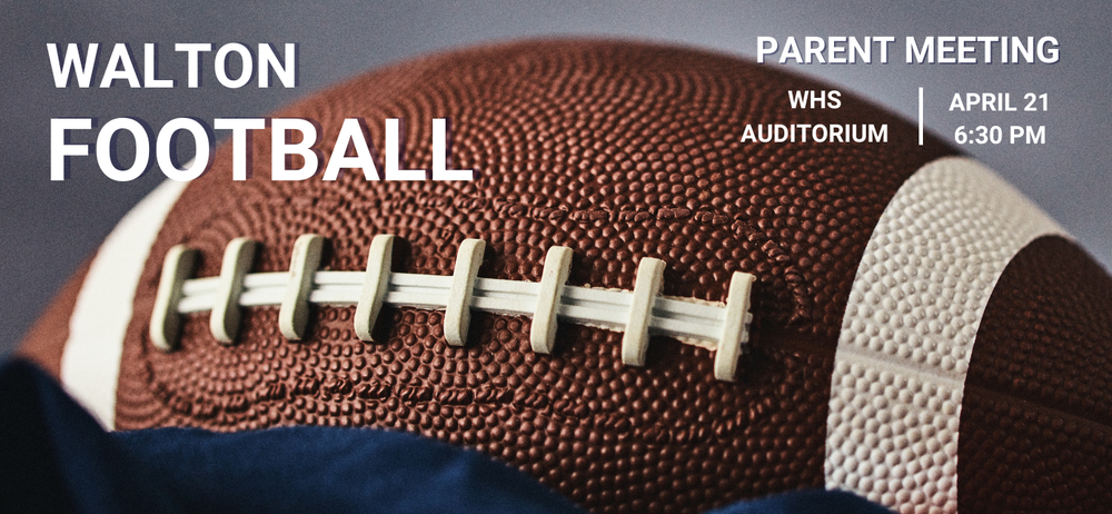 Football Parent Meeting - 4/21/26