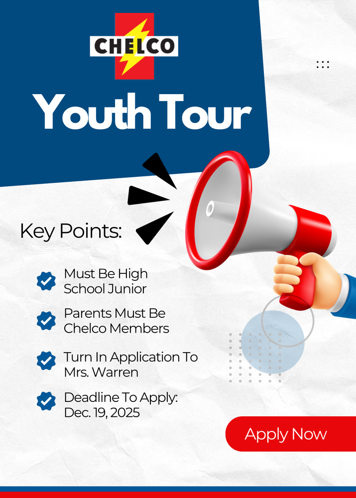 Chelco Youth Tour 2025-2026