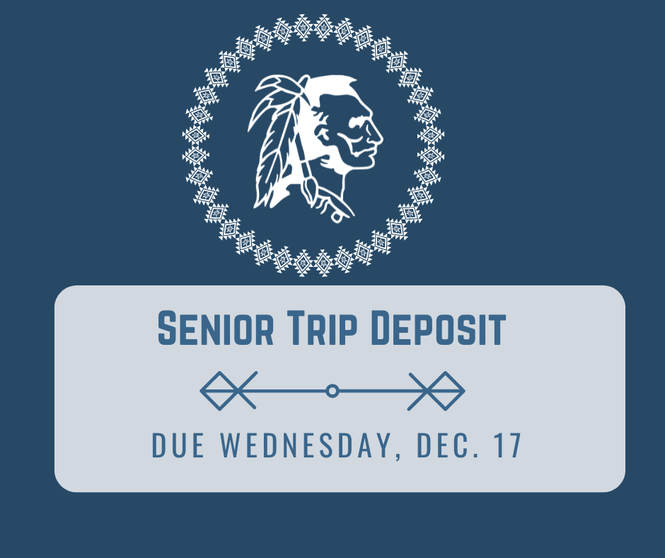 Senior Trip Deposit - 12-17-25