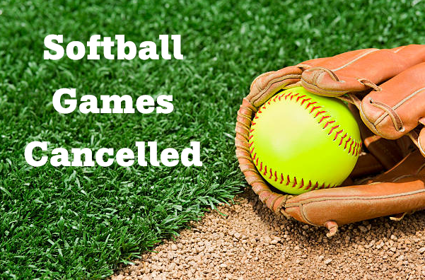 Softball Cancelled 2-27-26