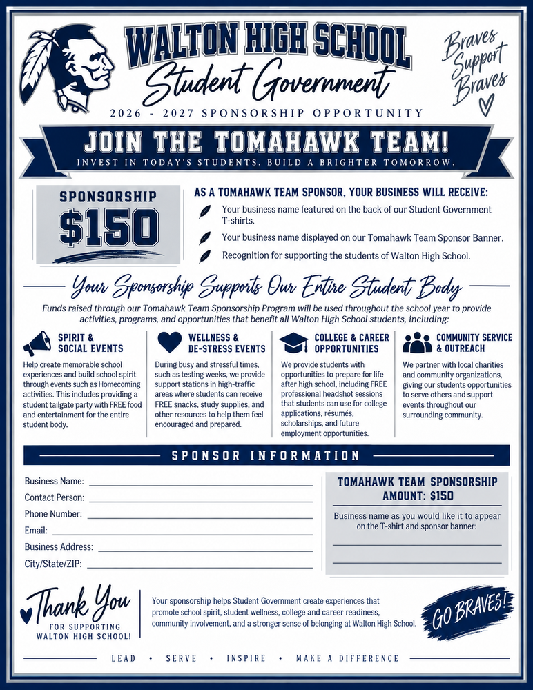 2026-2027 Tomahawk Team