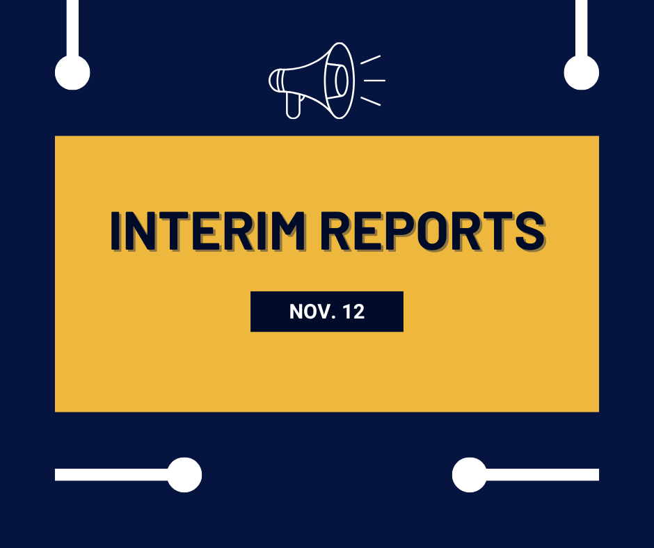 Interim Reports - 11-12-25