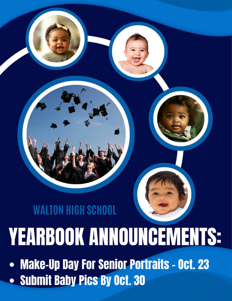 Yearbook Announcements For Seniors - Oct. 2026