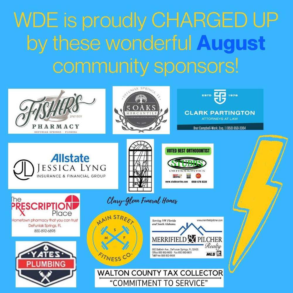 August Sponsors