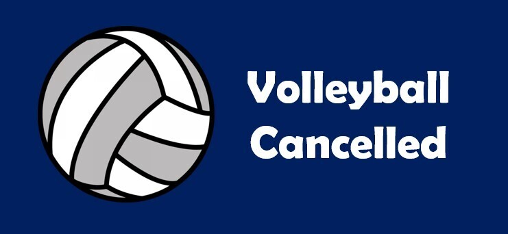 Volleyball Cancelled - Aug. 27, 2026