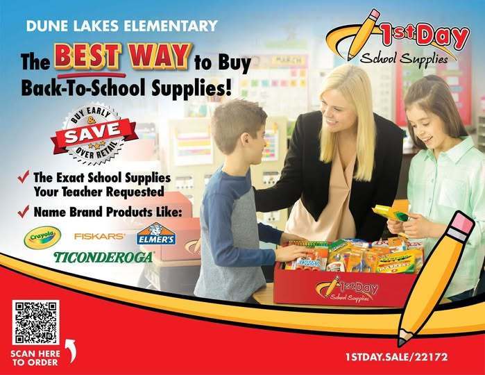 1st day school supplies