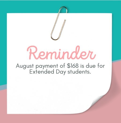 August payment 