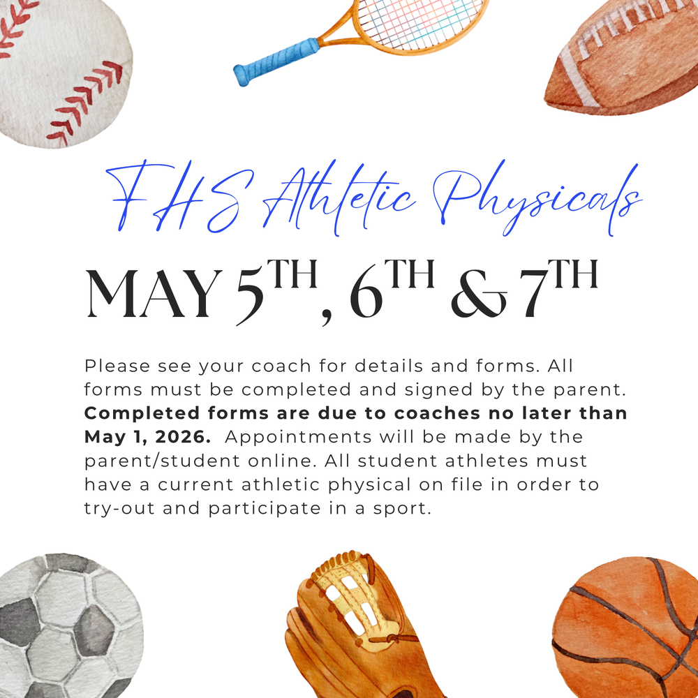 Athletic Physicals