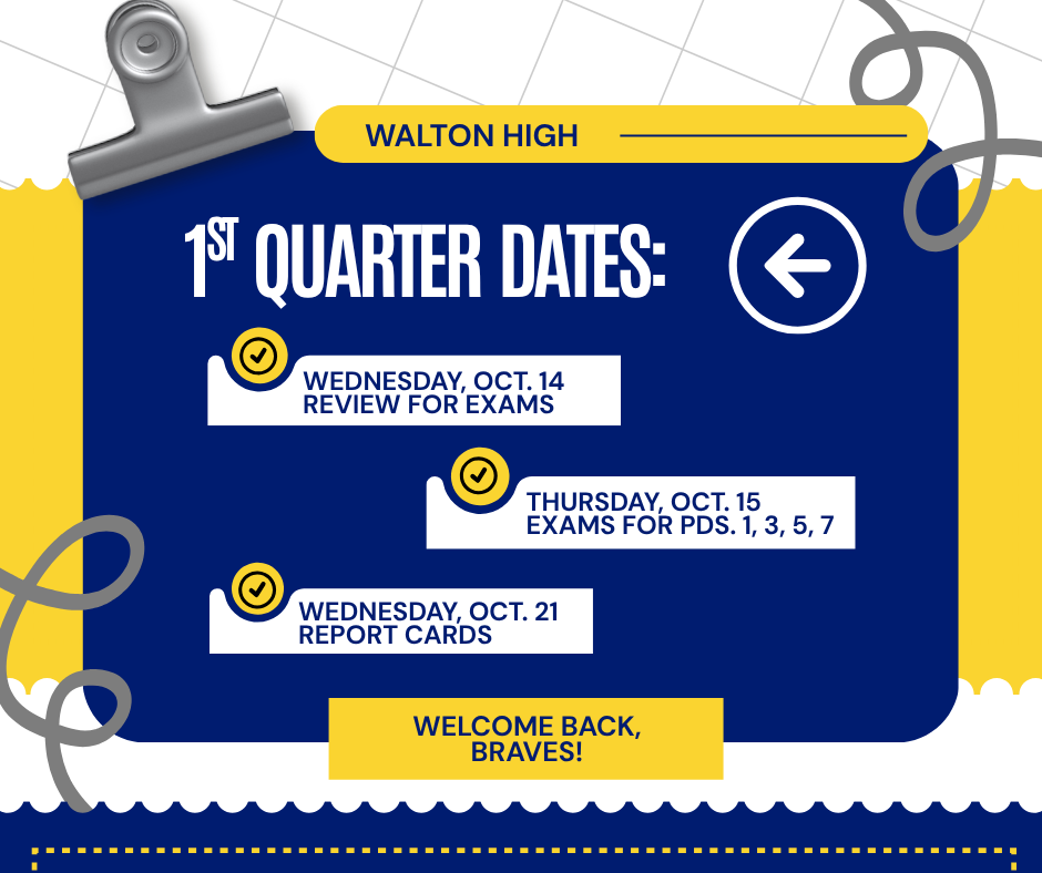 1st Quarter Dates - Oct. 2026