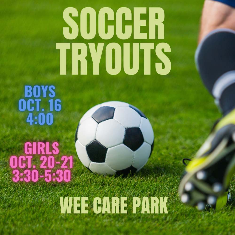 Soccer Tryouts 2025
