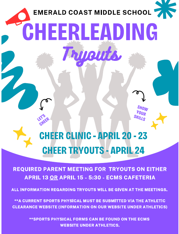 Cheerleading Tryouts 2026-27