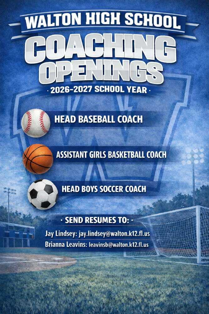 Coaching Openings 2026-2027