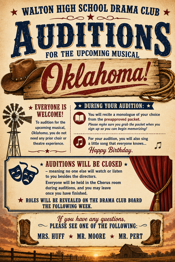 Oklahoma Auditions
