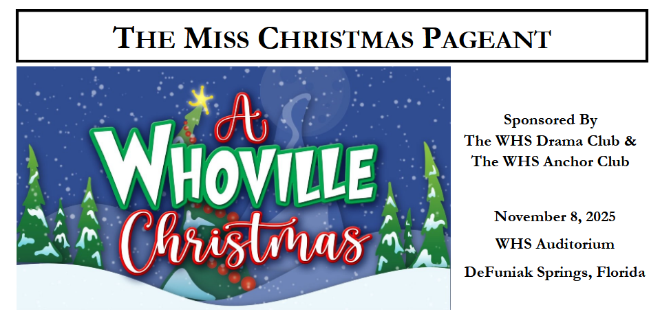 Miss Christmas Pageant