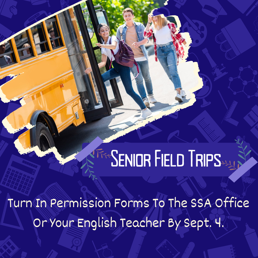 Senior Field Trips 2025