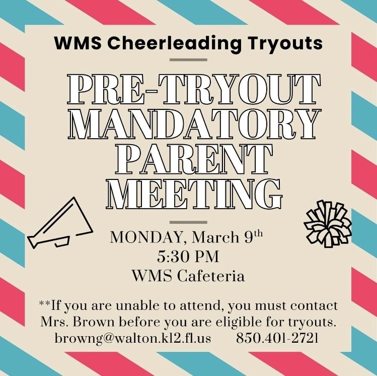 Cheer Parent Meeting