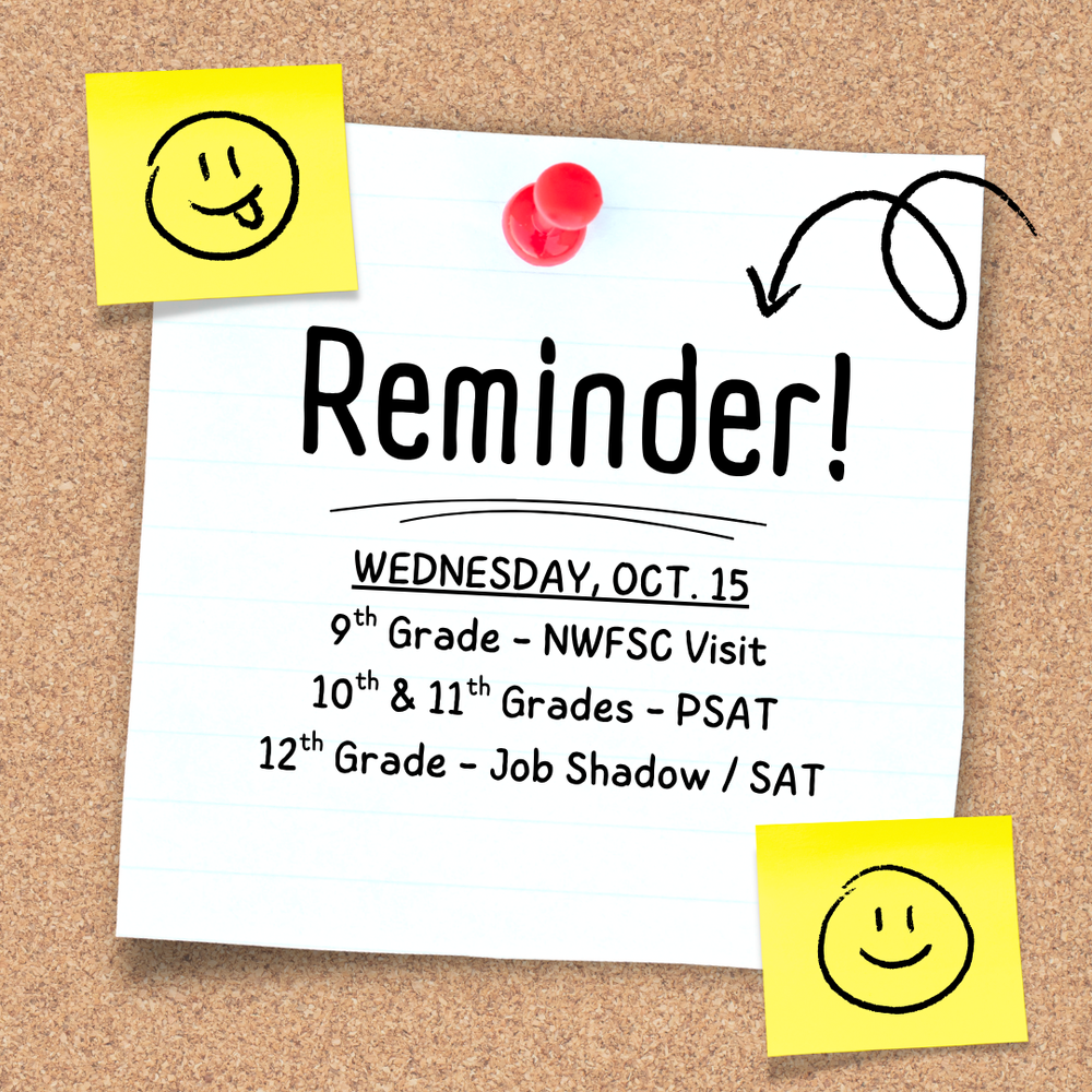 Reminder - Oct. 15