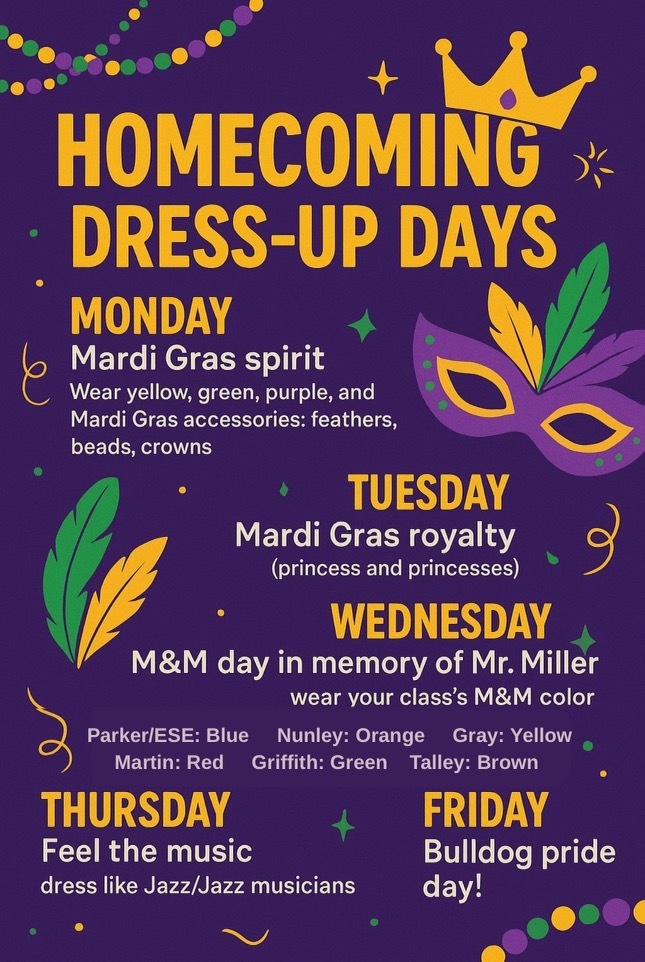 Homecoming Dress-Up Days