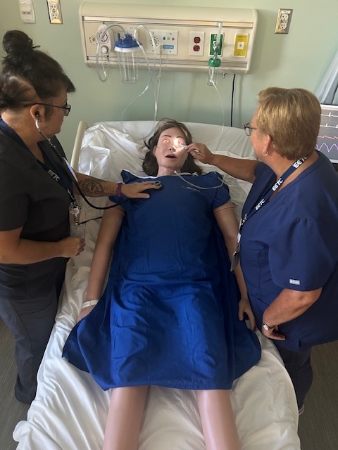 PN Instructors training on Patient Simulators