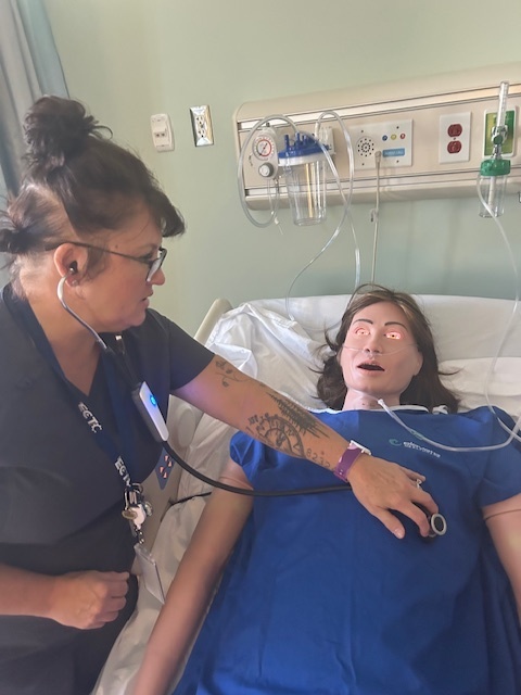 PN Instructors training on Patient Simulators