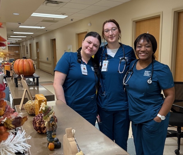 PN students enrolled at Emerald Coast Technical College @ Magnet Innovation Center - Watersound doing clinical rotations at Bonifay Memorial Hospital. 