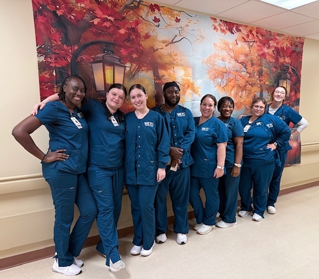 PN students enrolled at Emerald Coast Technical College @ Magnet Innovation Center - Watersound doing clinical rotations at Bonifay Memorial Hospital.