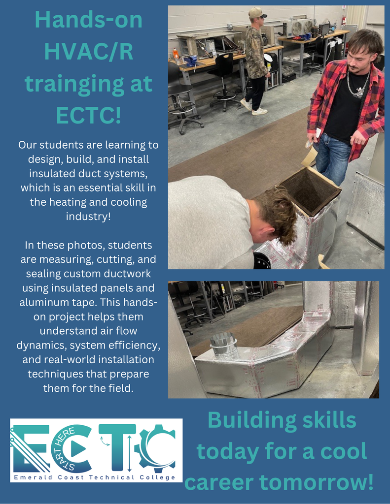 Hands-on HVACR trainging at ECTC! (2)