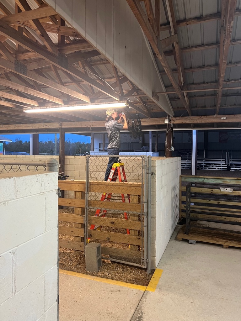 ECTC Electricity students working at The Fair!