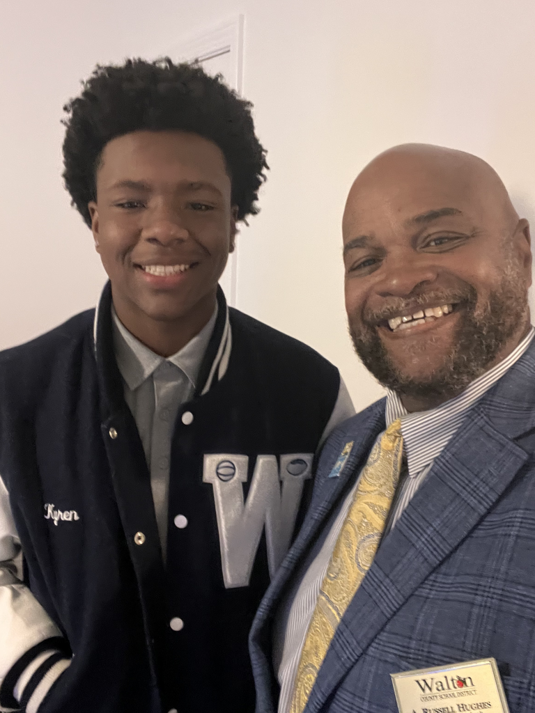 hughes with walton student