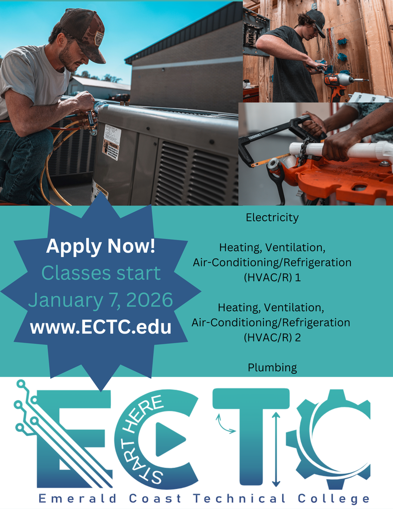 Enrolling now at ECTC!