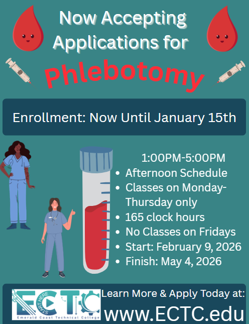 Enrolling now at ECTC!