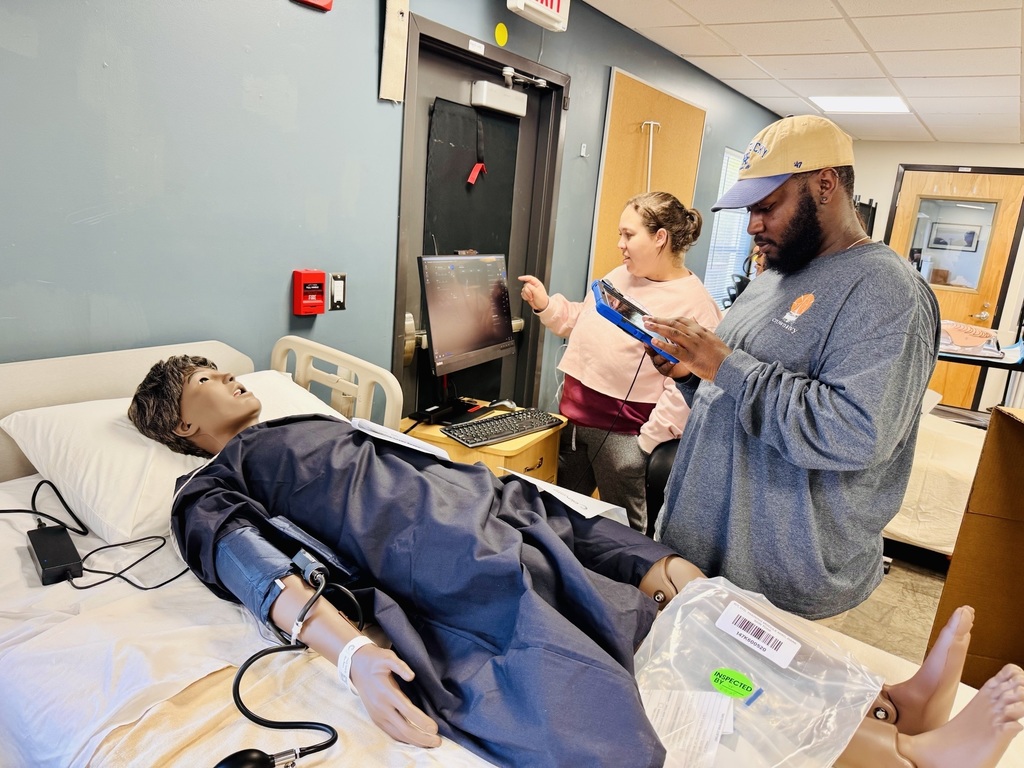 PN Students setting up Junos!