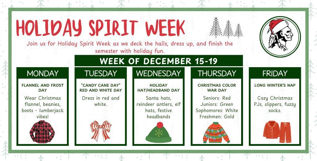 Spirit Week 12-18-25