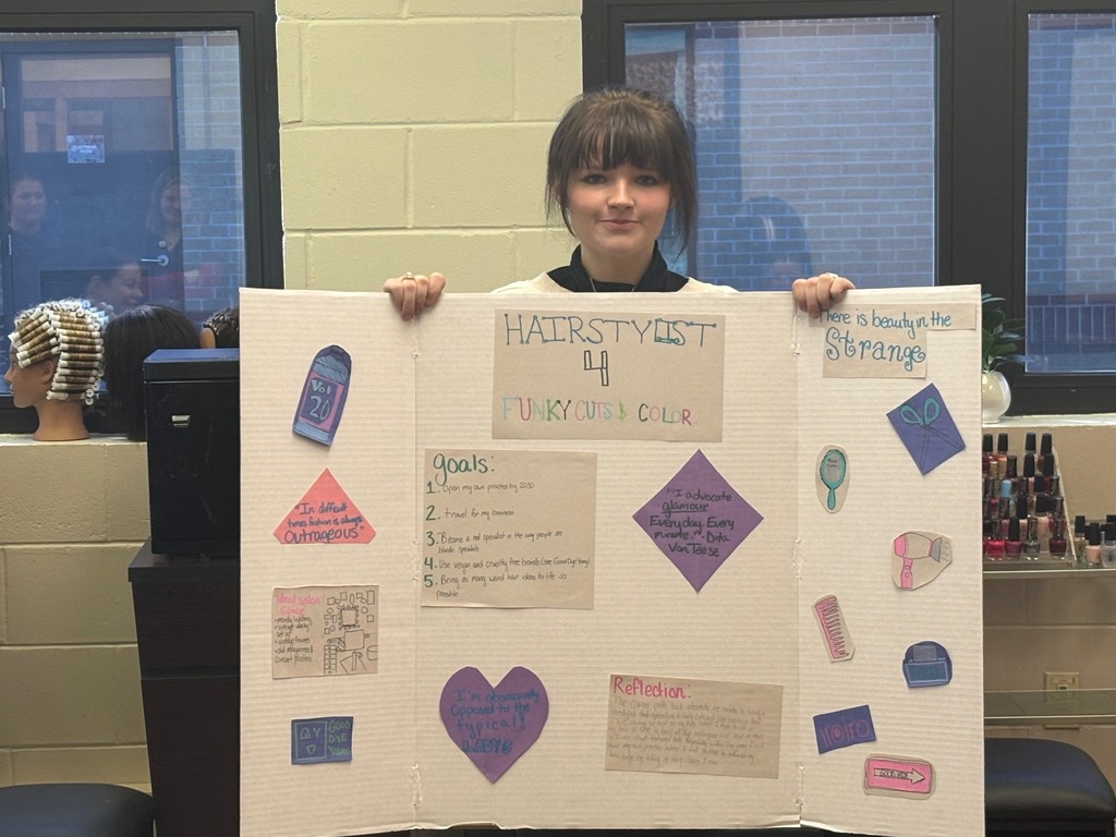 Dream Boards Created by ECTC Cosmetology Students