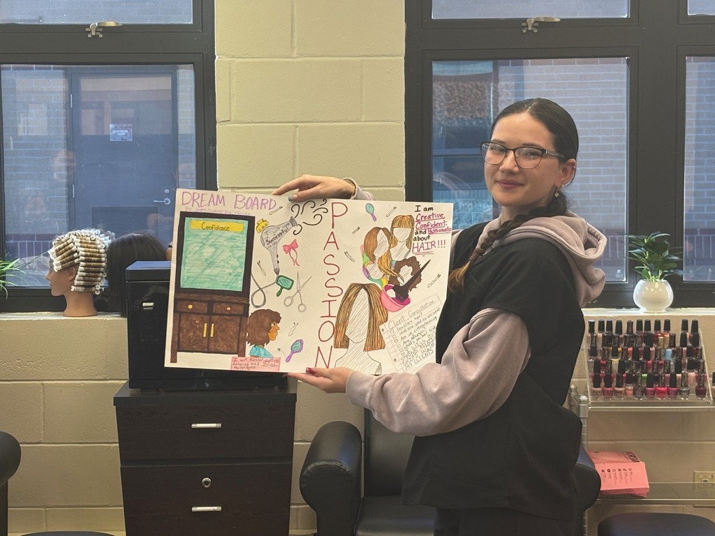 Dream Boards Created by ECTC Cosmetology Students