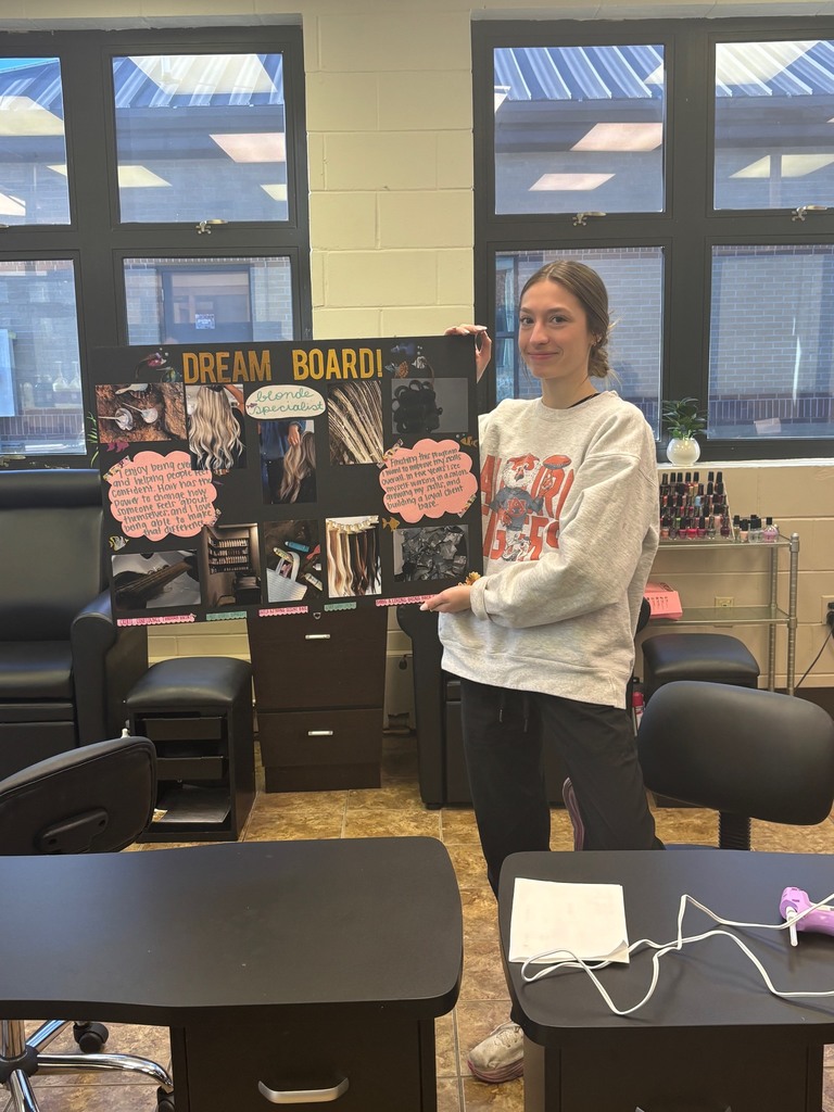 Dream Boards Created by ECTC Cosmetology Students