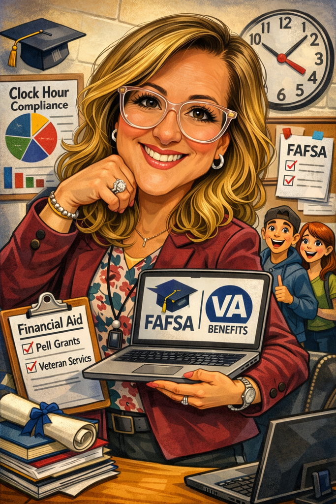 ECTC staff caricature