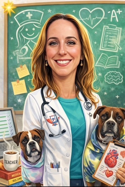 ECTC staff caricature