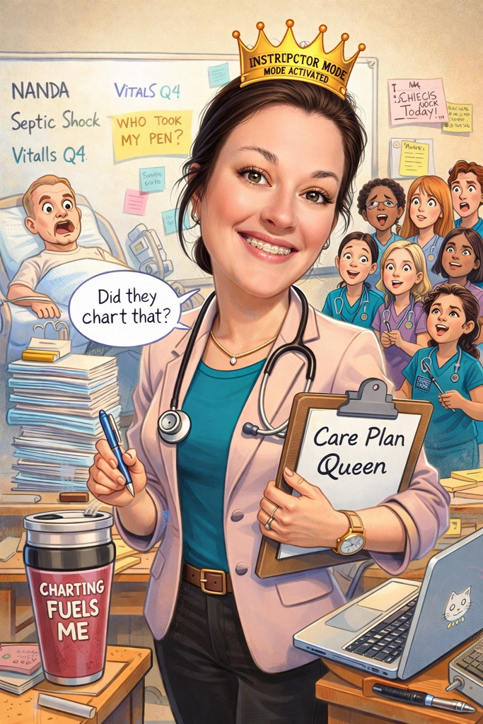 ECTC staff caricature