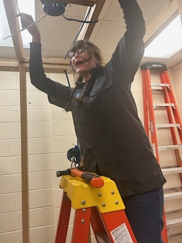 Electricity students at ECTC