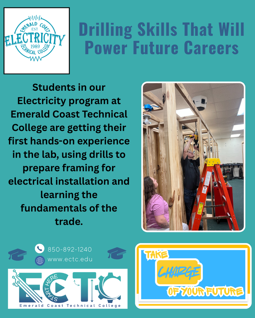 ECTC Electricity Students in the lab!  