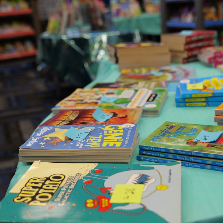 book fair table
