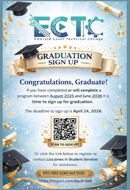 ECTC Graduation Announcement
